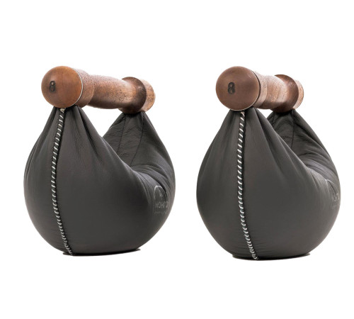 Гантелі NOHRD SwingBell Горіх Чорна пара 2 х 8 кг Гантелі NOHRD SwingBell Горіх Чорна пара 2 х 8 кг