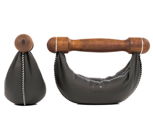 Гантелі NOHRD SwingBell Горіх Чорна пара 2 х 8 кг Гантелі NOHRD SwingBell Горіх Чорна пара 2 х 8 кг