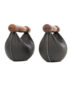 Гантелі NOHRD SwingBell Чорний Горіх 2 х 8 кг