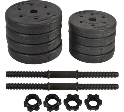 Гантелі розбірні бітумні Eb Fit B/Box 2 х 8 кг