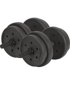 Гантелі розбірні  бітумні Eb Fit B/Box 2 х 8 кг