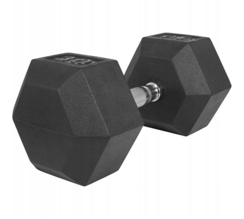 Гантель шестигранна Gorilla Sports Hex 30 кг