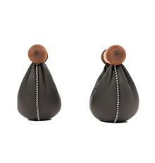 Гантелі NOHRD SwingBell Чорний Горіх 2 х 6 кг