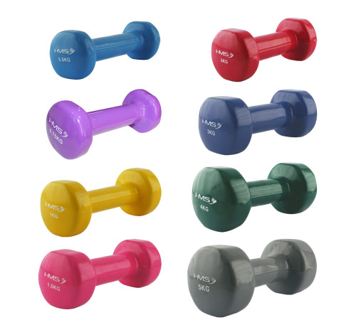 Гантель вінілова HMS 17023 3 кг