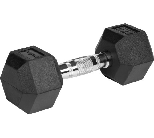 Гантелі шестигранні чавунні REBEL ACTIVE HEX, 2 x 8 кг Гантелі шестигранні чавунні REBEL ACTIVE HEX, 2 x 8 кг
