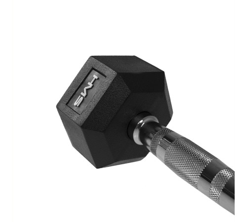 Гантель шестигранна HMS HEX PRO, 12 кг