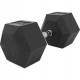 Гантель шестигранна Gorilla Sports Hex 45 кг