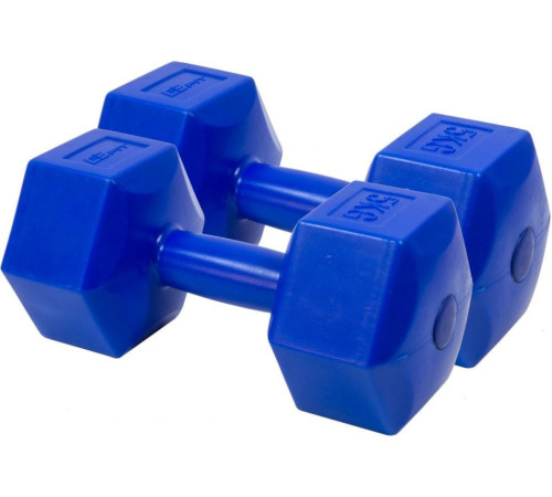 Гантелі шестигранні Eb Fit 2 х 5 кг Гантелі шестигранні Eb Fit 2 х 5 кг