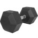 Гантель шестигранна Gorilla Sports Hex 27,5 кг