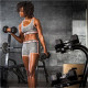 Гантель шестигранна Gorilla Sports Hex 27,5 кг