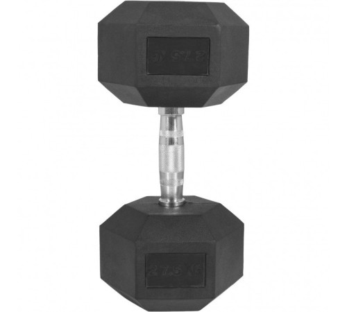 Гантель шестигранна Gorilla Sports Hex 27,5 кг