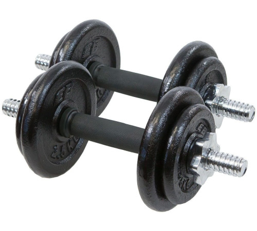Гантель розбірна чавунна Eb Fit 2 х 9,5 кг Гантель розбірна чавунна Eb Fit 2 х 9,5 кг