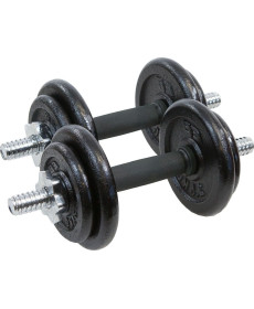 Гантель розбірна чавунна Eb Fit 2 х 9,5 кг