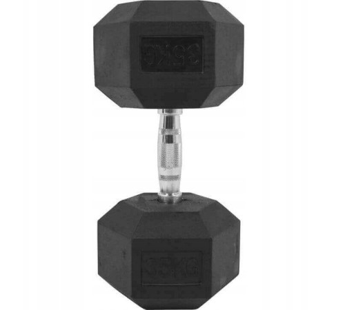 Гантель шестигранана Gorilla Sports Hex 35 кг