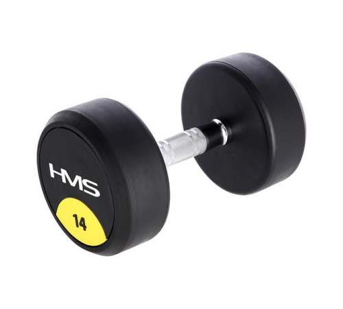 Гантель прогумована HMS HG PRO, 14 кг Гантель прогумована HMS HG PRO, 14 кг