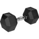Гантелі шестигранні чавунні REBEL ACTIVE HEX, 2 х 15 кг