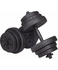 Гантелі Springos FA1043 бітумні 2 х 10 кг