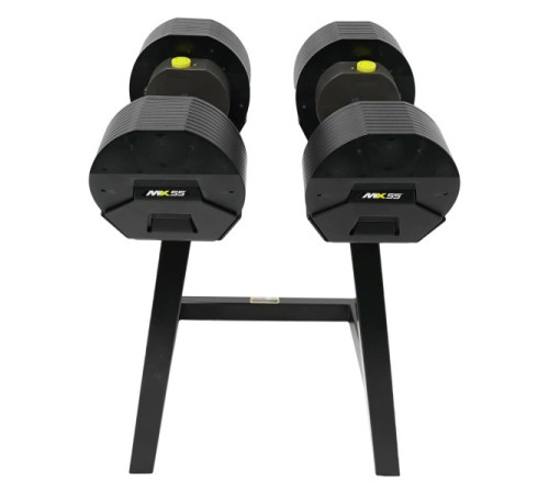 Стійка з гантелями MX SELECT MX55 2 х 24,9, чорна