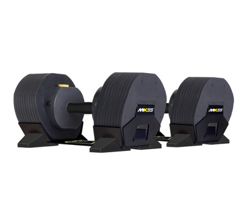 Стійка з гантелями MX SELECT MX55 2 х 24,9, чорна