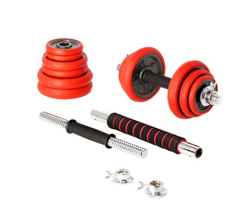 Набір штанга та гантелі HMS SGGX20 DUMBBELL SET-BARBELL 20 кг