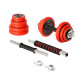 Набір штанга та гантелі HMS SGGX20 DUMBBELL SET-BARBELL 20 кг