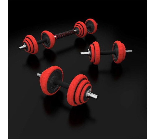 Набір штанга та гантелі HMS SGGX20 DUMBBELL SET-BARBELL 20 кг