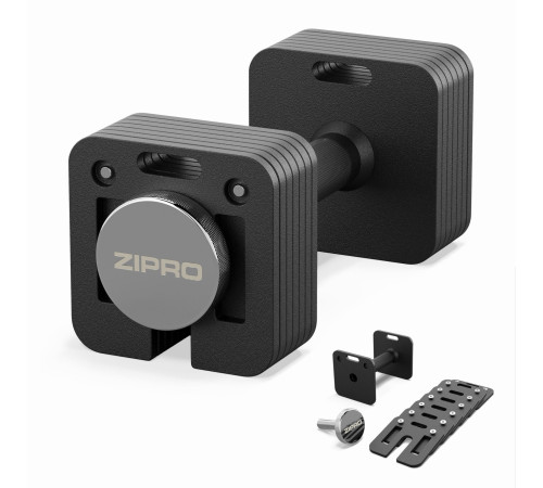 Гантель Zipro з регульованим навантаженням КВАДРАТ 16 кг