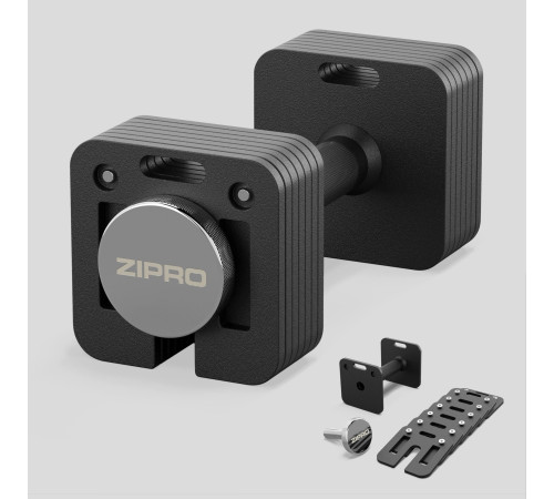 Гантель Zipro з регульованим навантаженням КВАДРАТ 16 кг