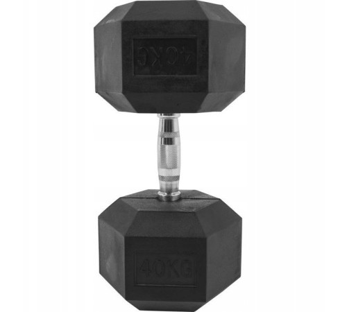 Гантель шестигранна Gorilla Sports Hex 40 кг