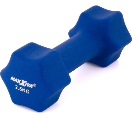 Гантелі Maxxiva D84986 неопренові 2 x 2,5 кг Гантелі Maxxiva D84986 неопренові 2 x 2,5 кг