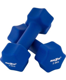 Гантелі неопренові Maxxiva D84986 2 x 2,5 кг