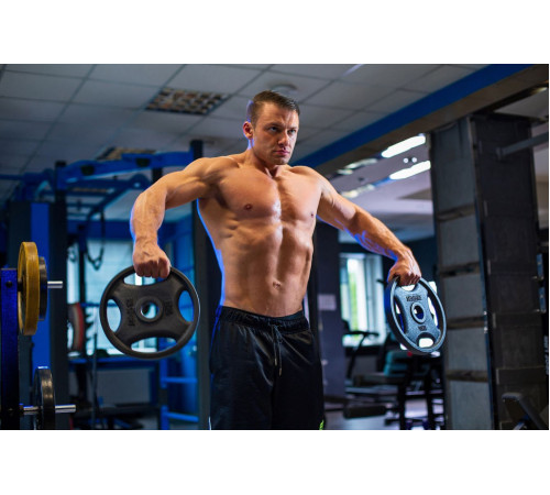 Гантель розбірна металева RN-Sport RN_QTR31, 31 кг