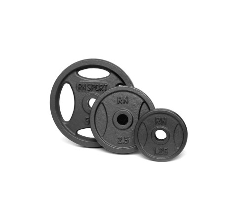 Гантель розбірна металева RN-Sport RN_QTR31, 31 кг