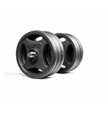 Гантель розбірна металева RN-Sport RN_QTR31, 31 кг 