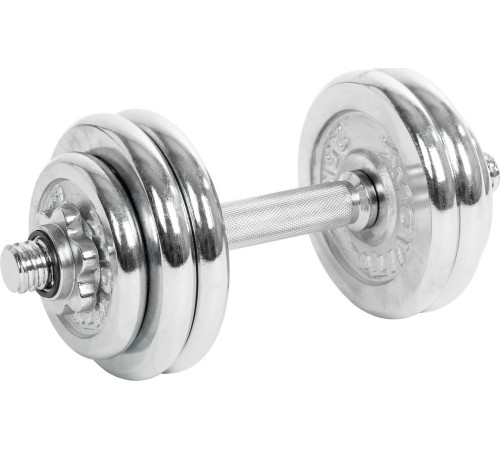 Гантель розбірна хромована Movit 15 кг