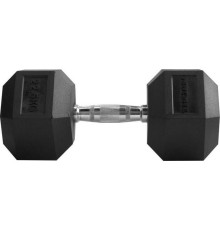 Гантель шестигранна прогумована Thorn+Fit Hex, 22,5 кг