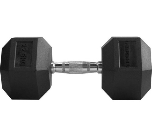 Гантель шестигранна прогумована Thorn+Fit Hex, 22,5 кг