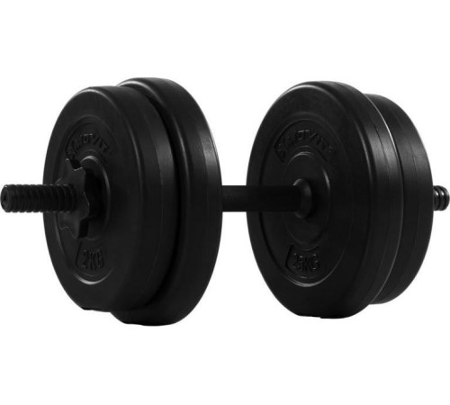 Гантель розбірна бітумна Movit 10 кг