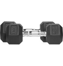 Гантелі шестигранні сталеві Thorn+Fit Hex, 2 x 9 кг