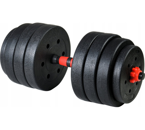 Набір бітумних гантелей Funfit 40 кг 2x20 кг Набір бітумних гантелей Funfit 40 кг 2x20 кг