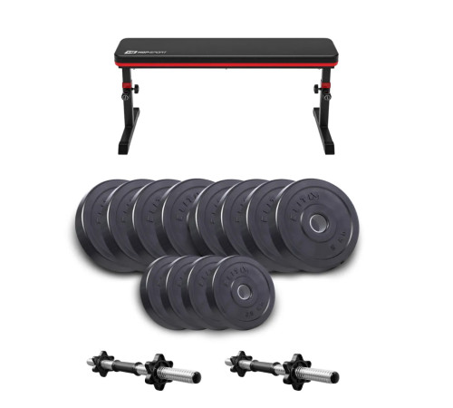 Лава Hop-Sport HS-1025 Pro з гантелями Elitum Titan 2 х 26 кг Лава Hop-Sport HS-1025 Pro з гантелями Elitum Titan 2 х 26 кг