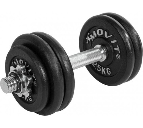 Гантель розбірна чавунна Movit 15 кг