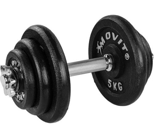 Гантель розбірна чавунна Movit 20 кг