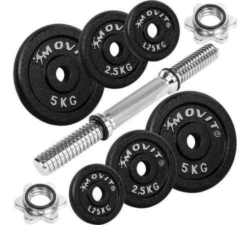 Гантель розбірна чавунна Movit 20 кг