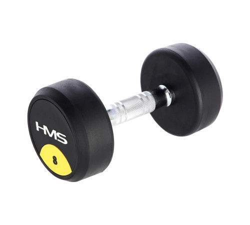 Гантель прогумована HMS HG PRO, 8 кг Гантель прогумована HMS HG PRO, 8 кг