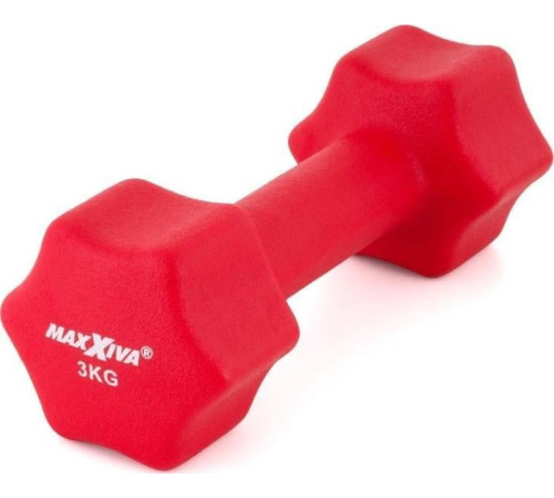Гантелі Maxxiva D84987 неопренові 2 x 3 кг Гантелі Maxxiva D84987 неопренові 2 x 3 кг