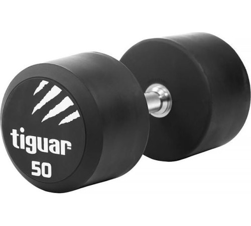 Гантель Tiguar TI-WHPU0500 прогумована 1 х 50 кг Гантель Tiguar TI-WHPU0500 прогумована 1 х 50 кг