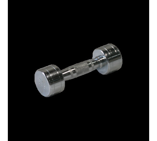 Хромована гантель 3 кг Bauerfitness AC-1513 Хромована гантель 3 кг Bauerfitness AC-1513