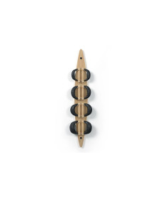 Гантелі з підставкою NOHrD SwingBel Board 2-8 Kg Set Natural Ash Leather