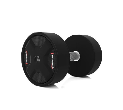 Гантель сталева HMS HPC, 15 кг